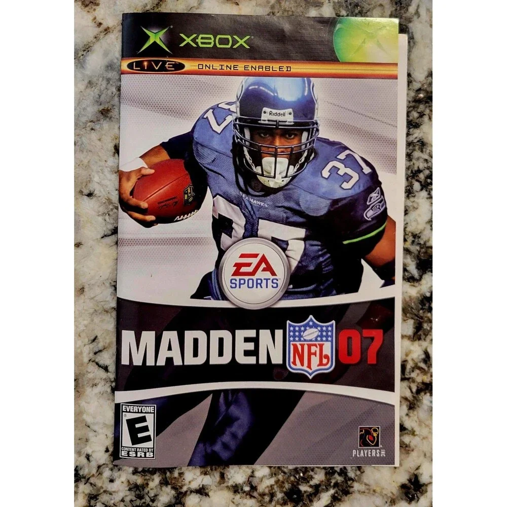 MANUALS ONLY LOT Original Xbox Microsoft, Three Sports Game Manuals, Fast Ship